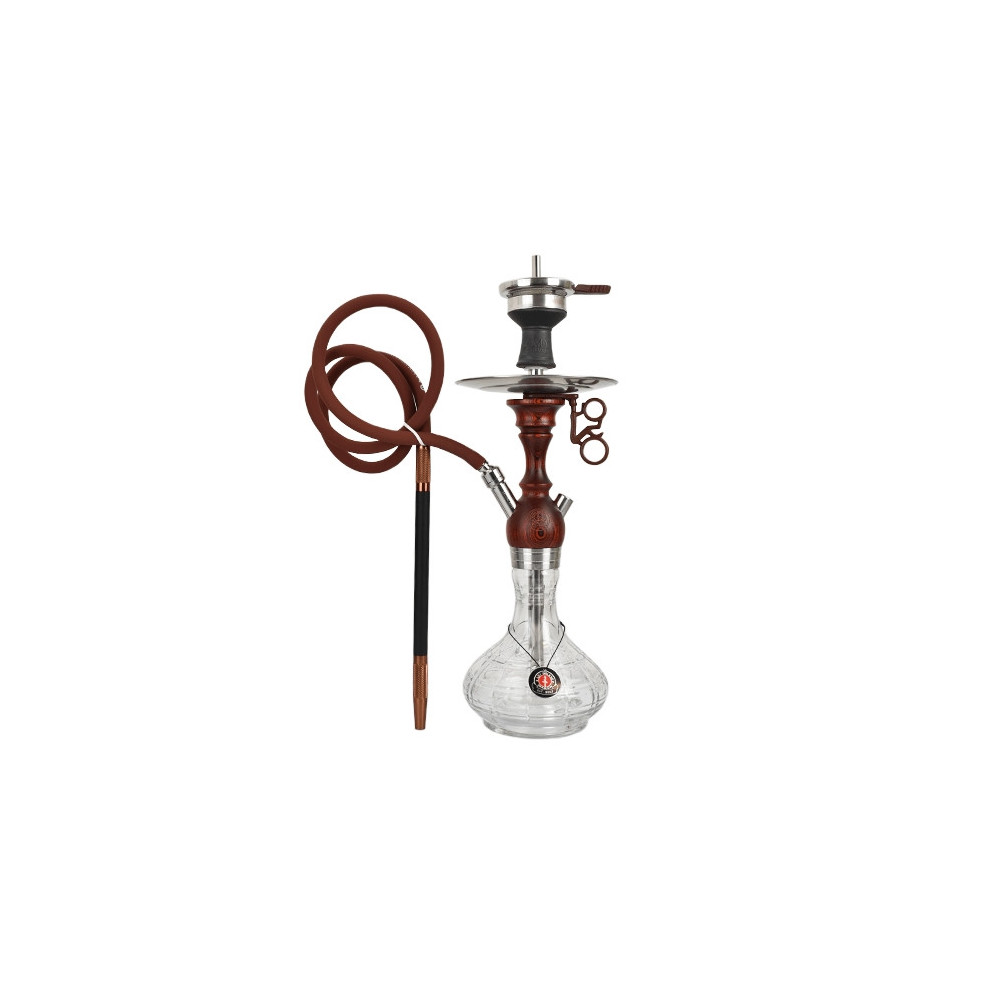 Hookah AMY Deluxe Bohemian Cut Braun