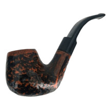 Bruyèrepfeife Gentelo Billard Full Rustic - Braun
