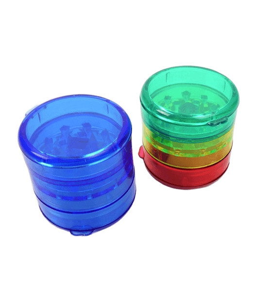Grinder Acryl 4-teilig Farbmix