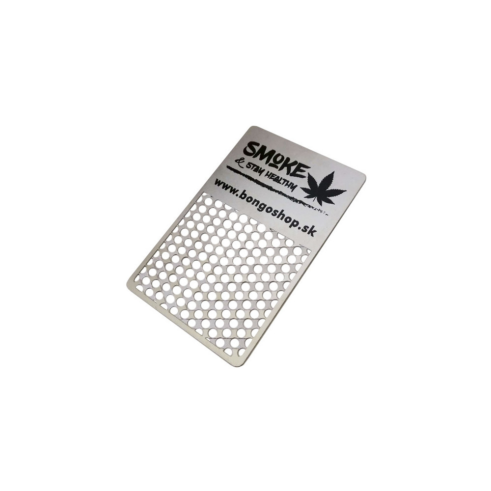 Grinderkarte für Gras - Grinderkarte