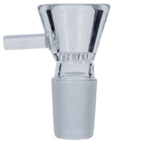 Glaspfeife - Sieb mit Griff NS 19 mm