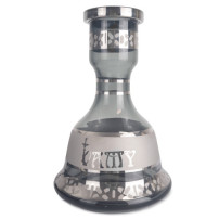 Amy Deluxe Mini Hookah, grau, 50 cm