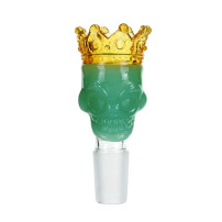 Bongo Bowl King Skull Green (8859) NS 19