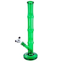 Glas-Bongo Panda Bambus 41 cm