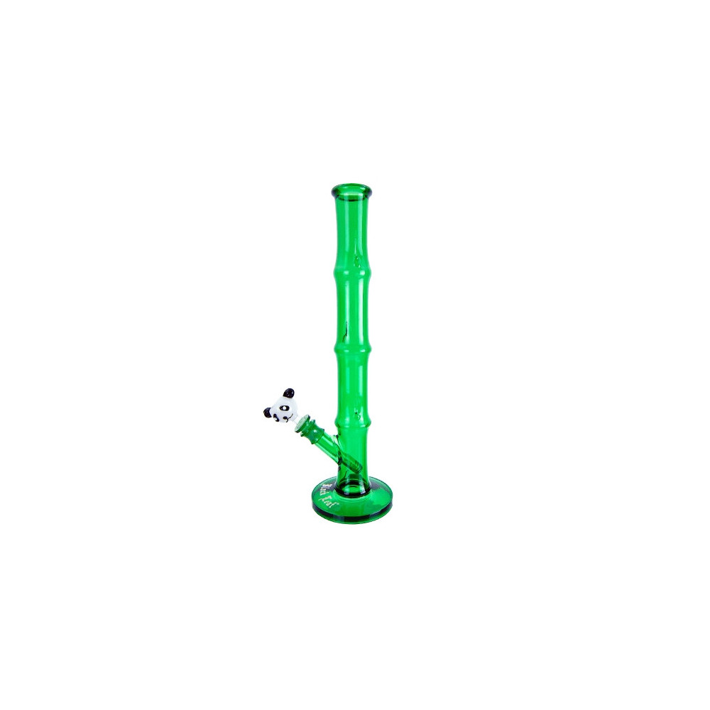 Glas-Bongo Panda Bambus 41 cm
