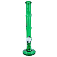 Glas-Bongo Panda Bambus 41 cm