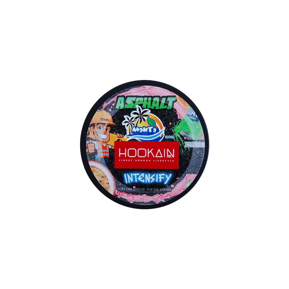 Hookain Hookah Pebbles 100g Intensify Asphalt Manda Erotic Flavor