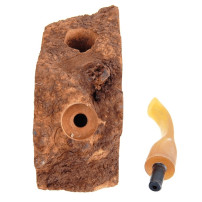 Bruyèreholzblock Plateau gebohrt BPLTN - 25 - Bruyèreholz für die Pfeifenherstellung