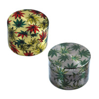 Grinder Grinder 4 Teile Marihuanablatt