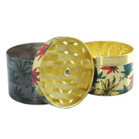 Grinder Grinder 4 Teile Marihuanablatt