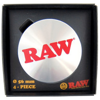 Grinder RAW Silver 4-teilig
