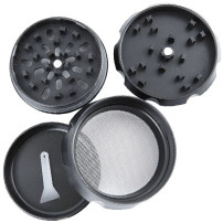 Schleifmaschine 4-teilig schwarz 63 mm