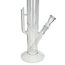 Glasbongo Kaktus 49 cm – Detail der Unterseite der Bong