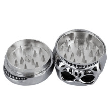 Grinder Skull Silver - silberner Totenkopf