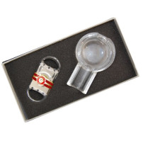 Zigarrenbesteck-Set – Zigarrenschneider und Zigarrenaschenbecher