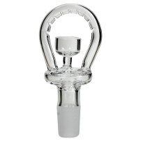Ölkessel aus Quarzglas mit Halo-Design (9348) NS14mm