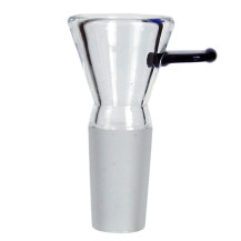 Bongo-Pfeife 14 mm mit Mega-Griff blau