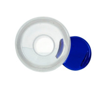Bongo-Pfeife 14 mm mit Mega-Griff blau