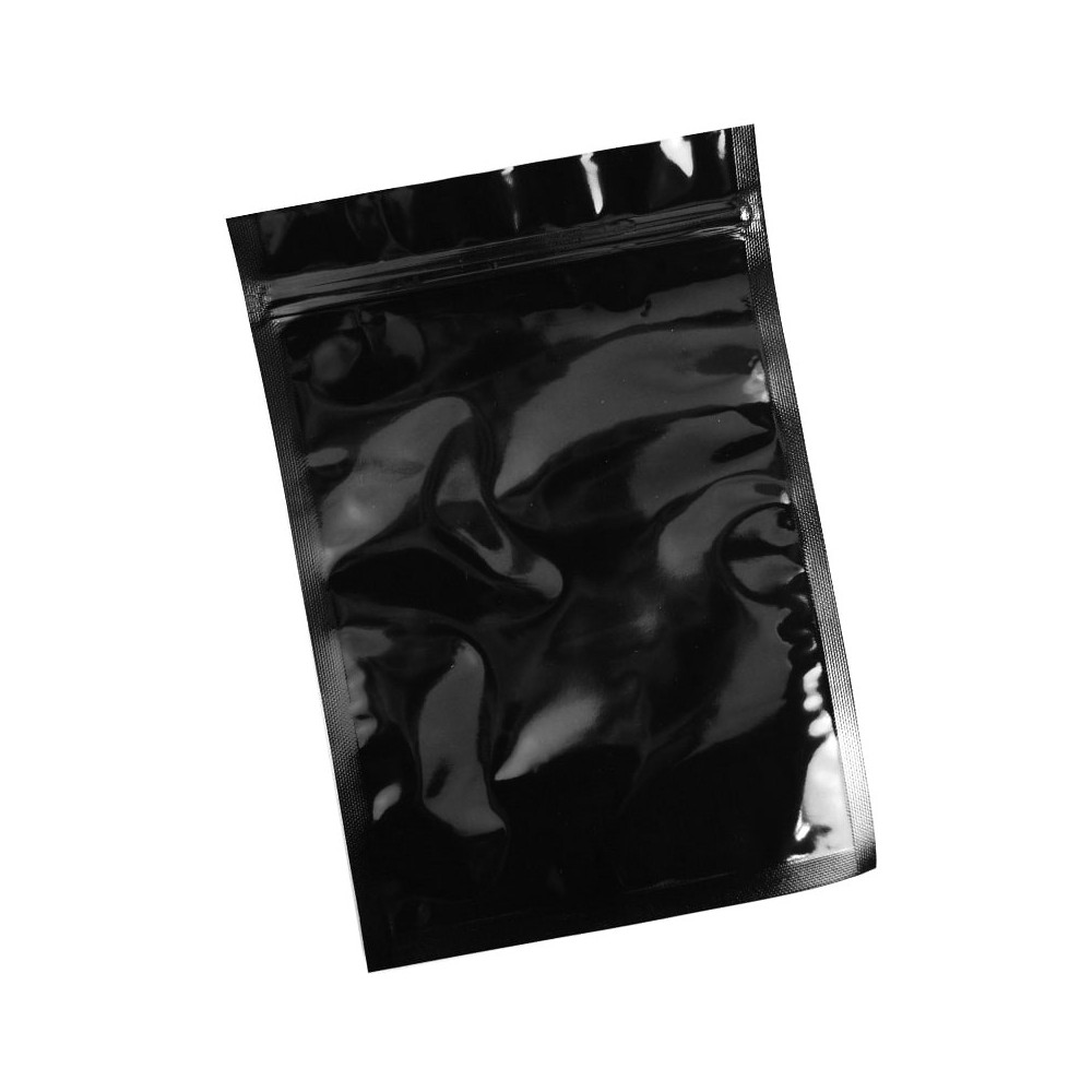 Reißverschlusstasche aus Aluminium, 140 x 192 mm