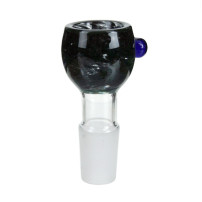 Bongo-Schale aus Glas, nachtblau (9398), NS19mm