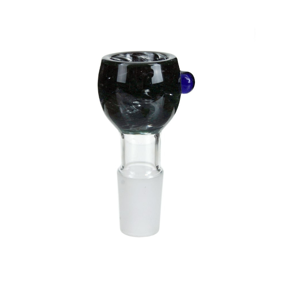 Bongo-Schale aus Glas, nachtblau (9398), NS19mm