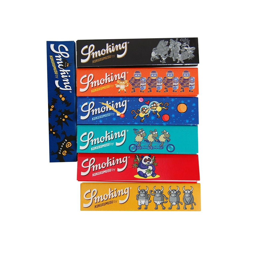 Smoking King Size Slim Rolling Papers - Kukuxumusu Designserie