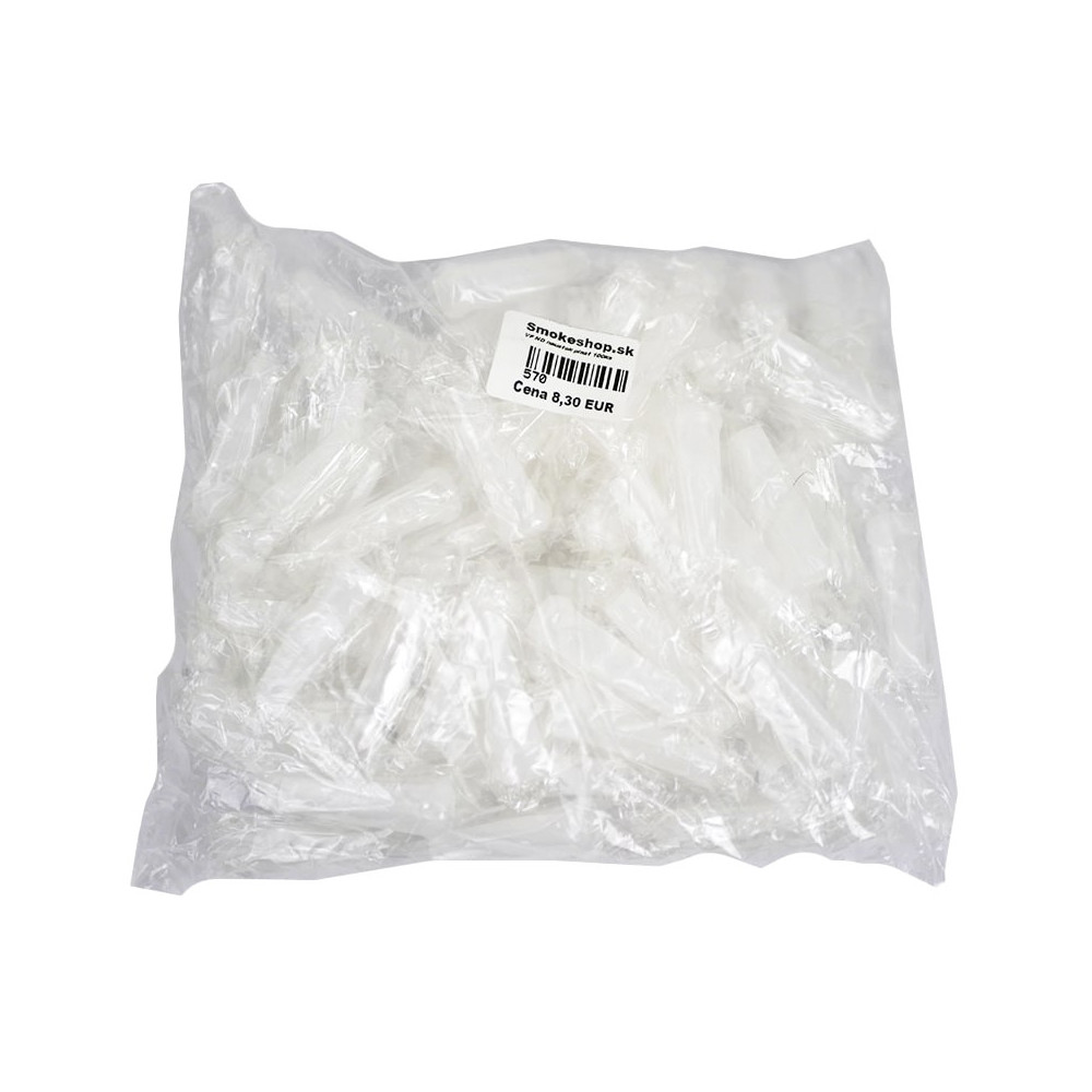 Hygienisches Mundstück für Wasserpfeifen, Kunststoff, 100 Stück