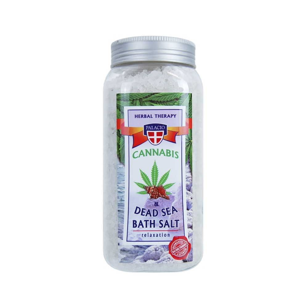 Cannabis-Badesalz (Totes Meer) 900 g