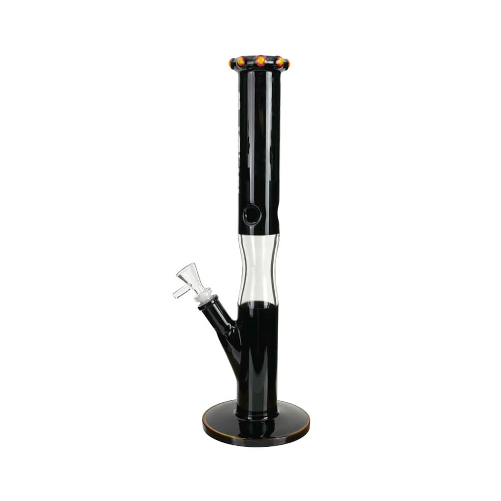 Bong Blaze Crown Schwarz 45cm