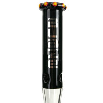 Bong Blaze Crown Schwarz 45cm