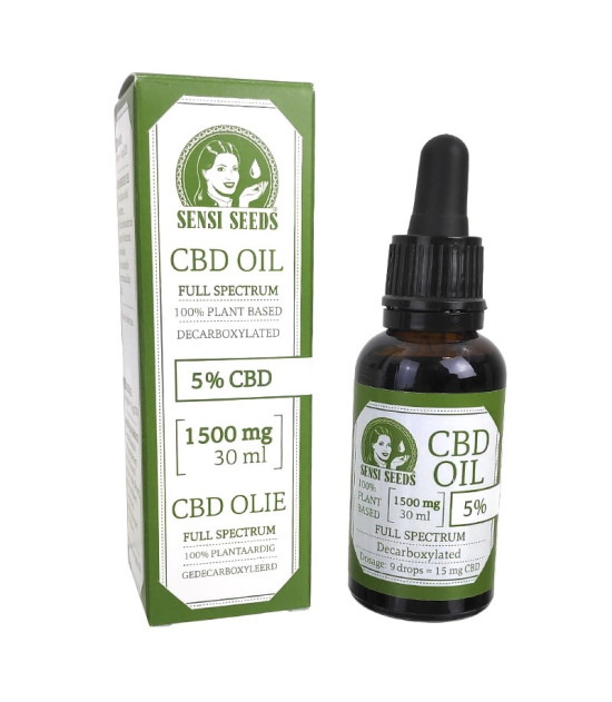 CBD-Öl von Sensi Seeds, 30 ml, 5 %