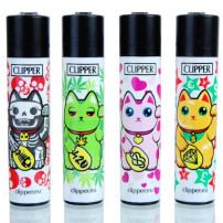 Clipper Serie FAT MANEKI NEKO 4 Stück.