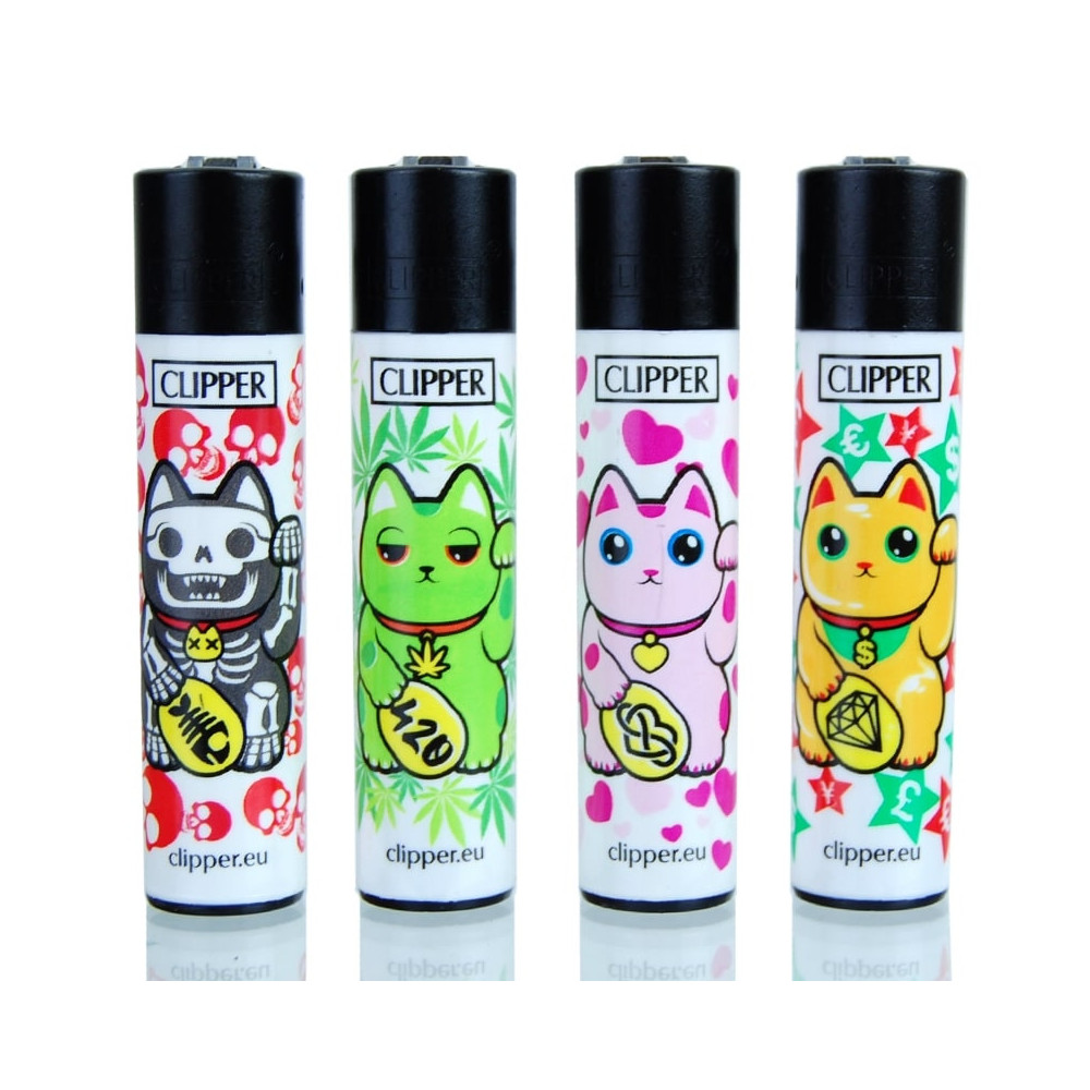 Clipper Serie FAT MANEKI NEKO 4 Stück.