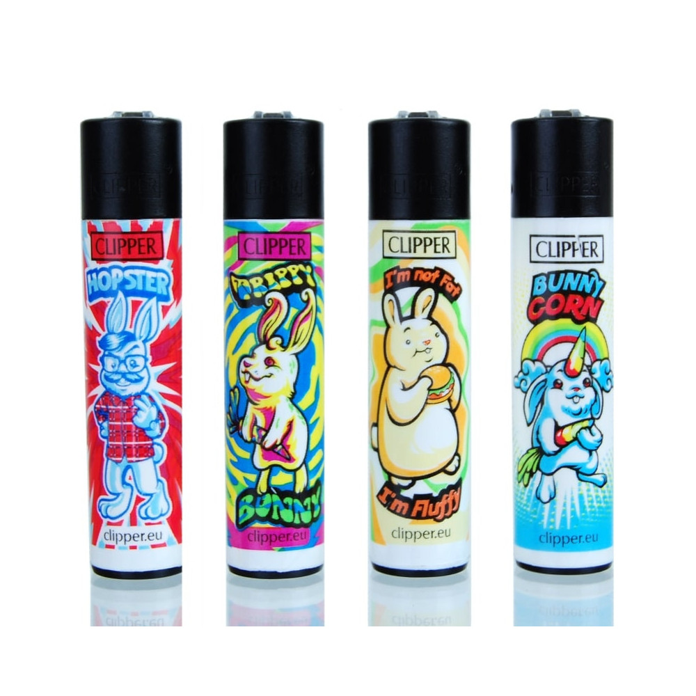 Clipper Serie KANINCHEN, 4 Stück.