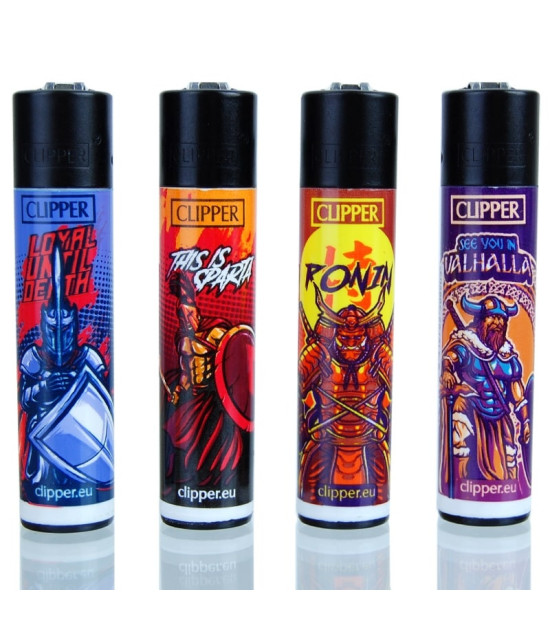 Clipper Serie EARRIORS 4 Stück.