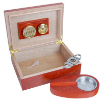 Humidor-Set abgerundet