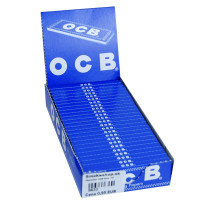 OCB blaue 1/4 Papiere