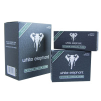 Kohle-Rohrfilter White Elephant 9 mm - 20 Stück