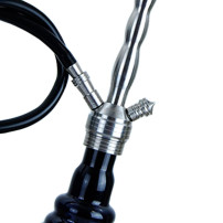 Hookah Superhero schwarz 65 cm
