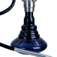 Hookah Superhero schwarz 65 cm