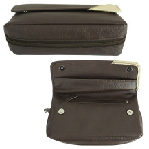 Pfeifenetui braun/beige