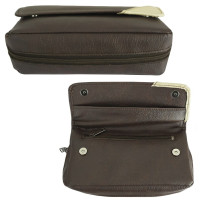 Pfeifenetui braun/beige