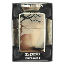 ZIPPO Feuerzeug Wolf Design
