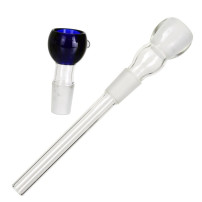 Boost Bubble Glasbong, kurvig, 47 cm