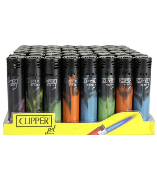 CLIPPER Jet Dark Nebula Feuerzeug
