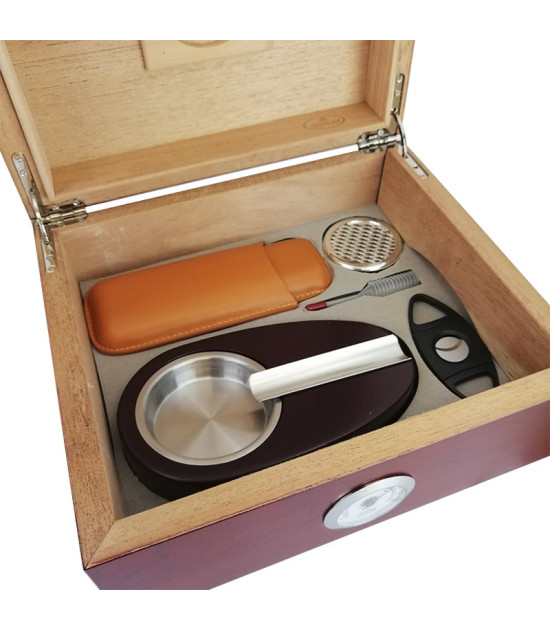Zigarrenhumidor Cherry Hygro Front SET