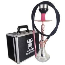 Kaya Shisha ELOX ECO Slice Kleine Wasserpfeife im Etui - pink
