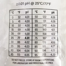 Kalibrierlösung – Kalibrierflüssigkeit pH 4,01 20 ml