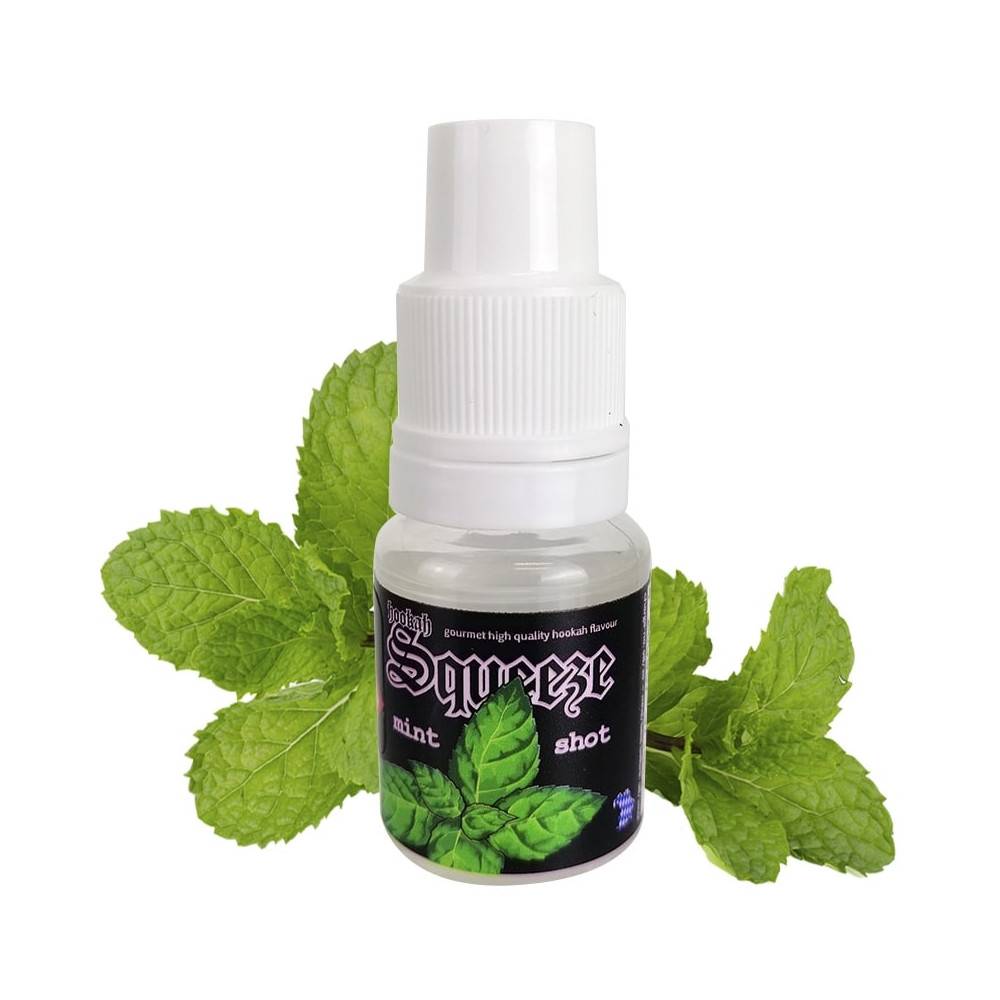 Hookah Squeeze Liquid Mint Shot 10ml - Flüssigkeit für Wasserpfeifentabak