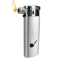 Piezo-Pfeifenfeuerzeug mit kühler, weicher Flamme